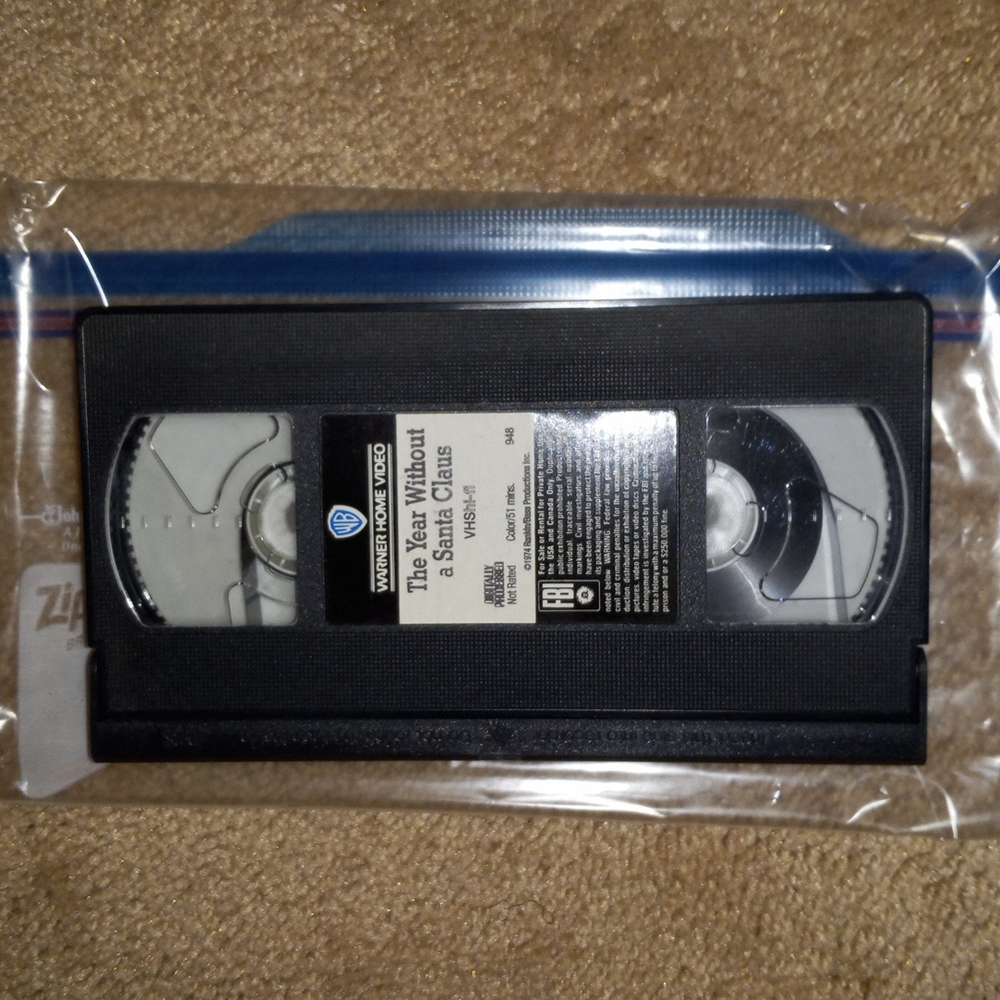 📼 "The Year Without a Santa Claus" VHS Tape 📼